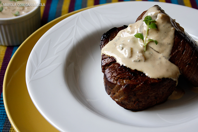 Receita de medalhão de filé mignon com molho gorgonzola