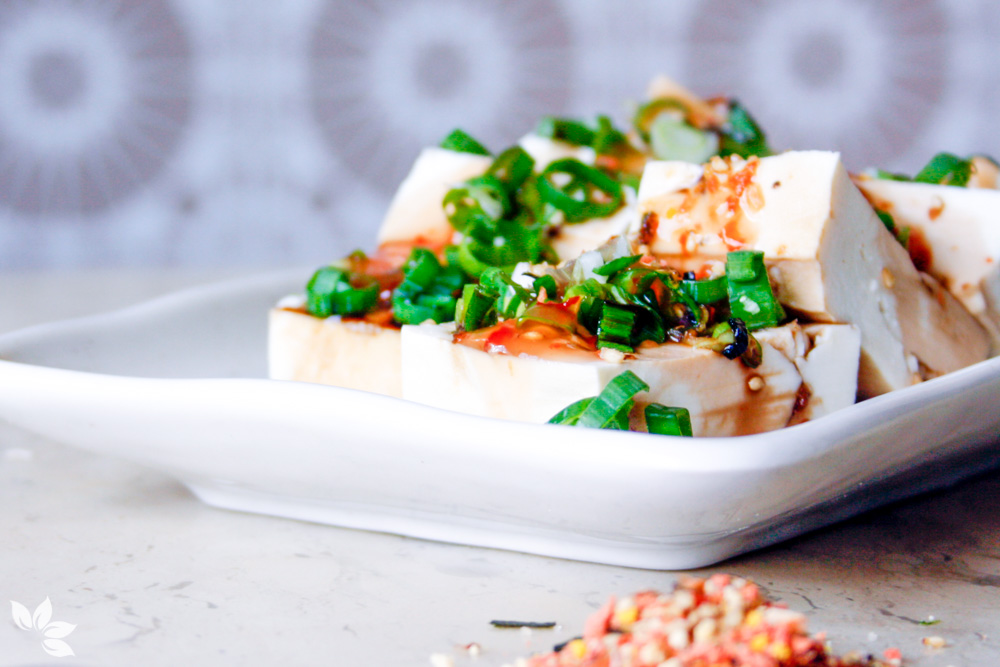 Receita de Tofu com Sweet Chilli