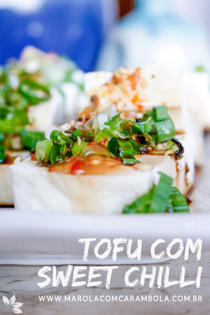 Receita de Tofu com Sweet Chilli