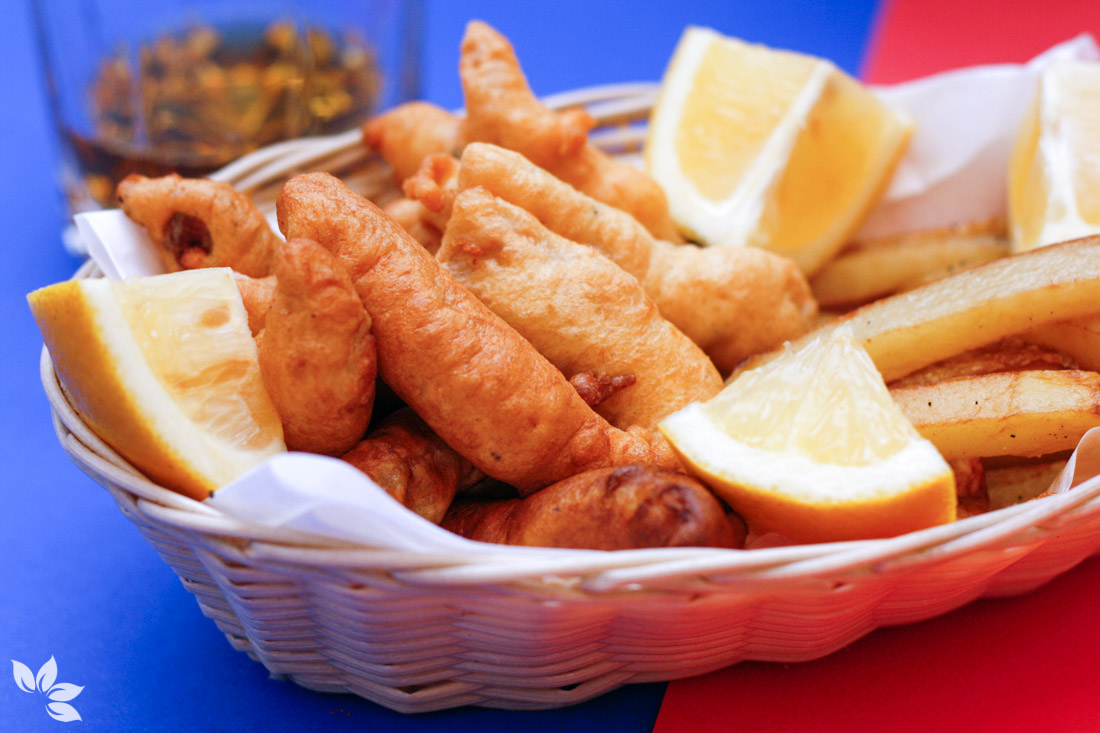 Receita de Fish and chips