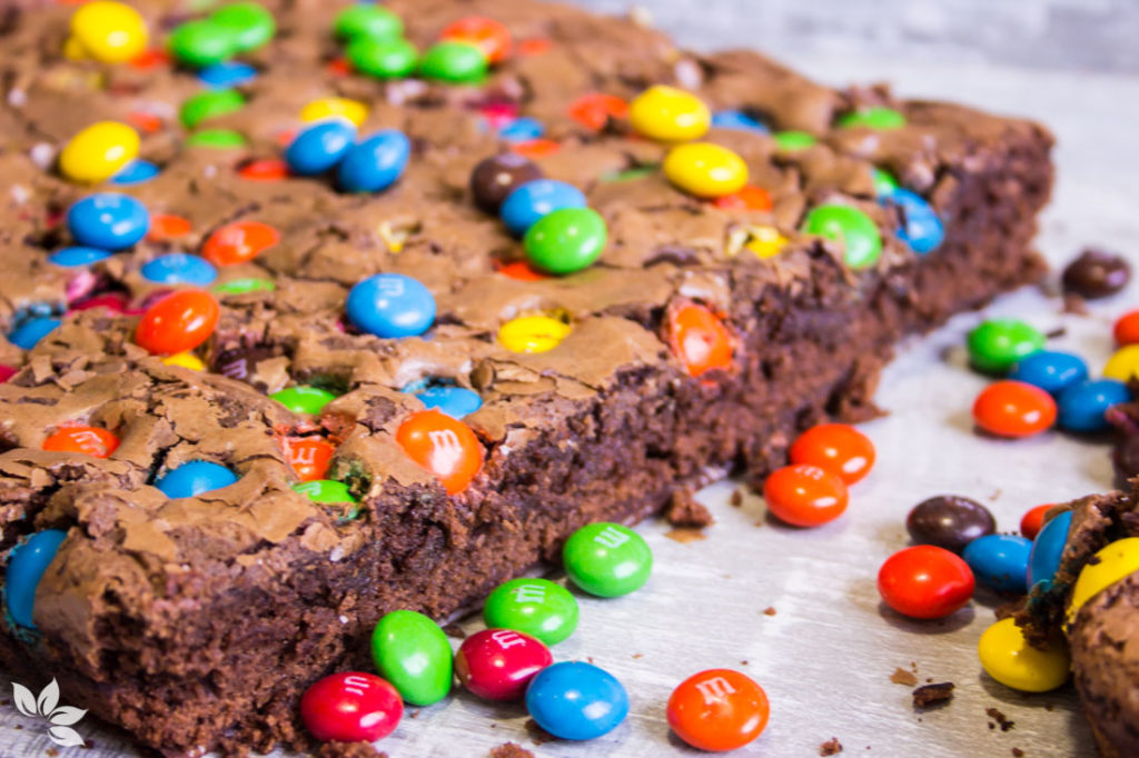 Receita de Brownie de MM'S