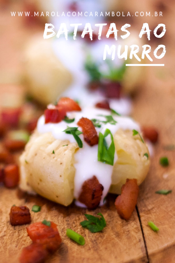 Receita de Batatas ao Murro com bacon