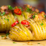 Receita de Batata Hasselback