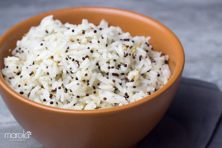 Receita de Arroz com Quinoa Negra e Amaranto