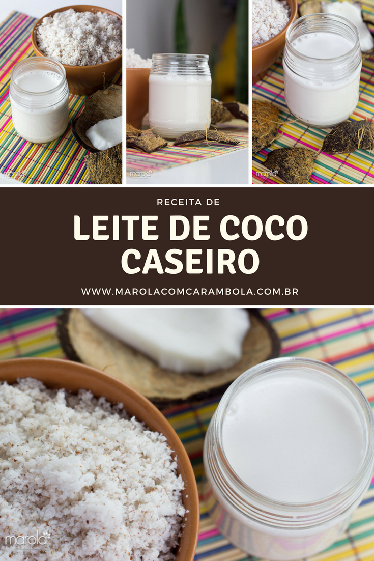 Receita de Leite de Coco Caseiro