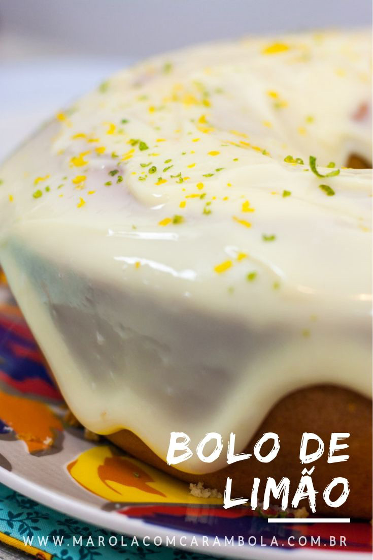 Receita de Bolo de Limão