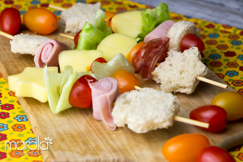 Receitas para Crianças - Lanchinhos no Palito