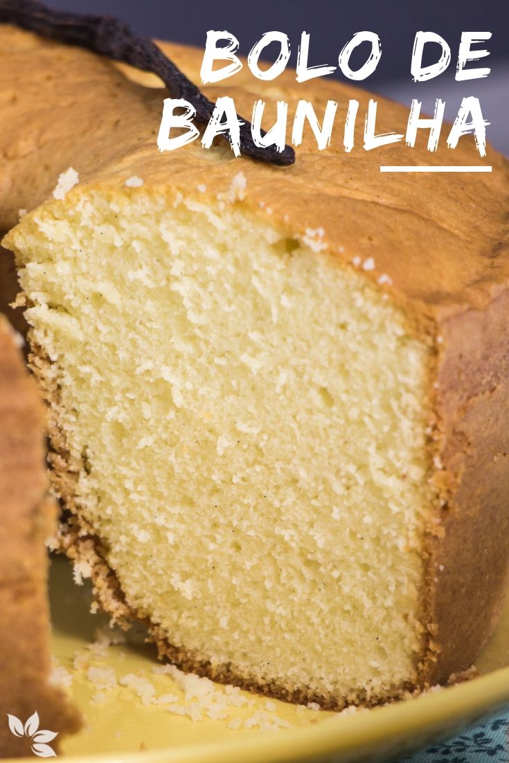 Receita de Bolo de Baunilha