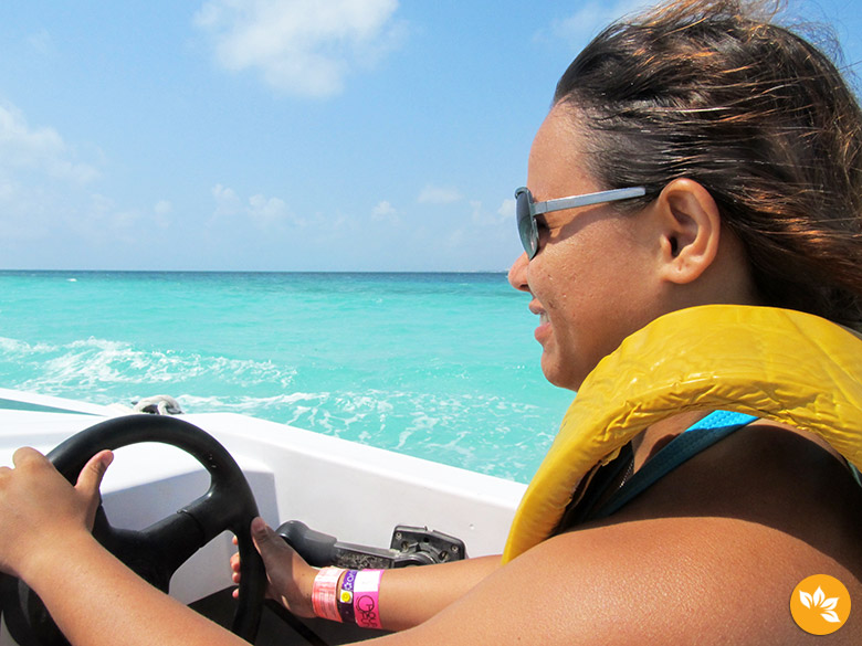 Passeio de Lancha em Cancún - Jungle Tour - Eloah Cristina