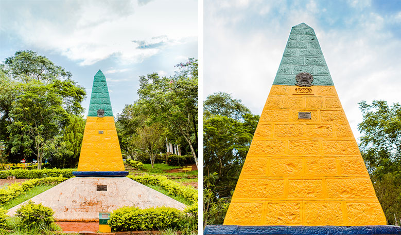 Obelisco - Marco das 3 Fronteiras - Foz do Iguaçu © ShutterStock