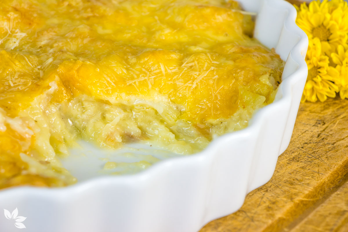 Receita de Bacalhau Gratinado