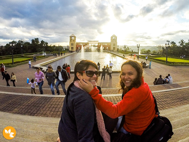 Amanda e Eloah no Parque Tanguá em Curitiba