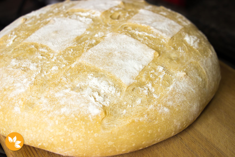 Pão Italiano com Fermentação Natural