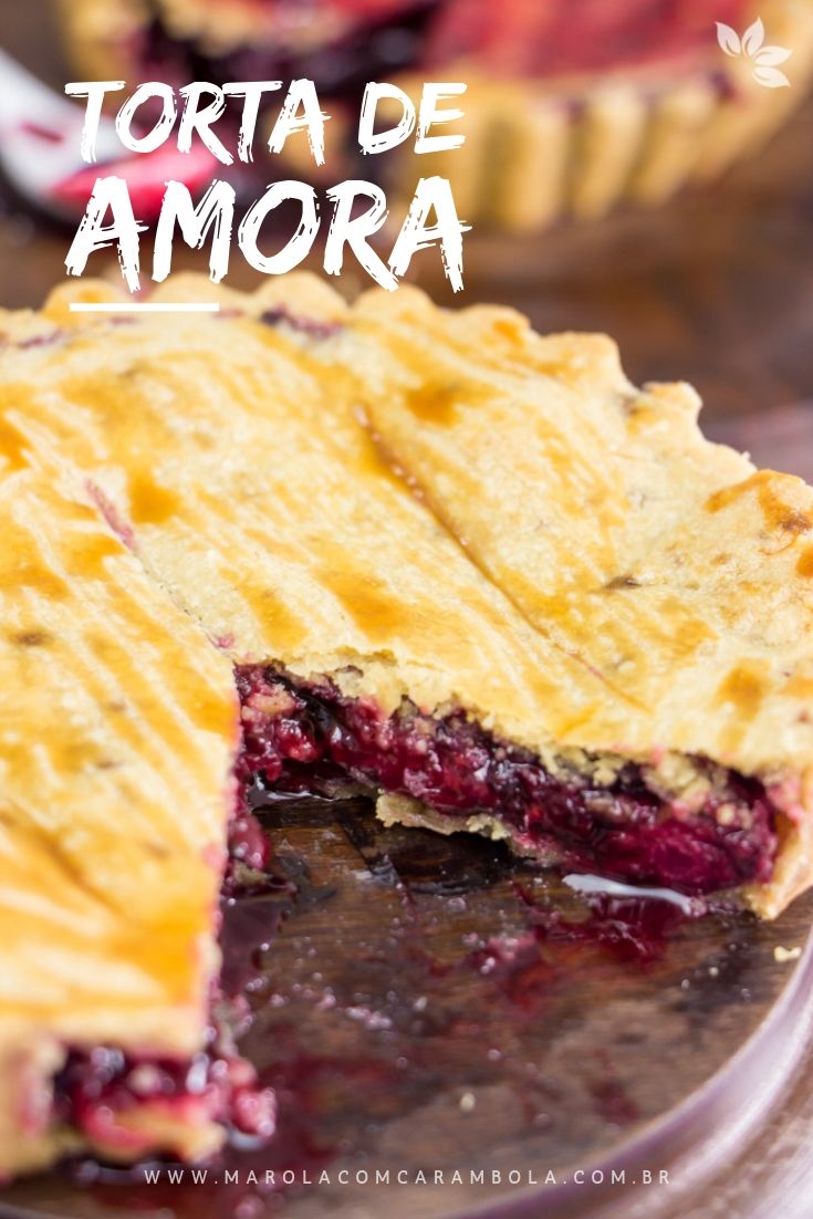 Receita de Torta de Amora