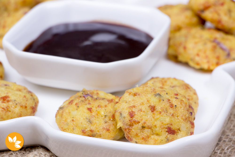 Receita de Bolinho de Pepperoni