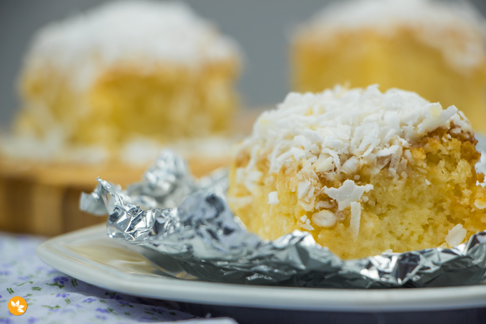 Receita de Bolo de Coco Gelado