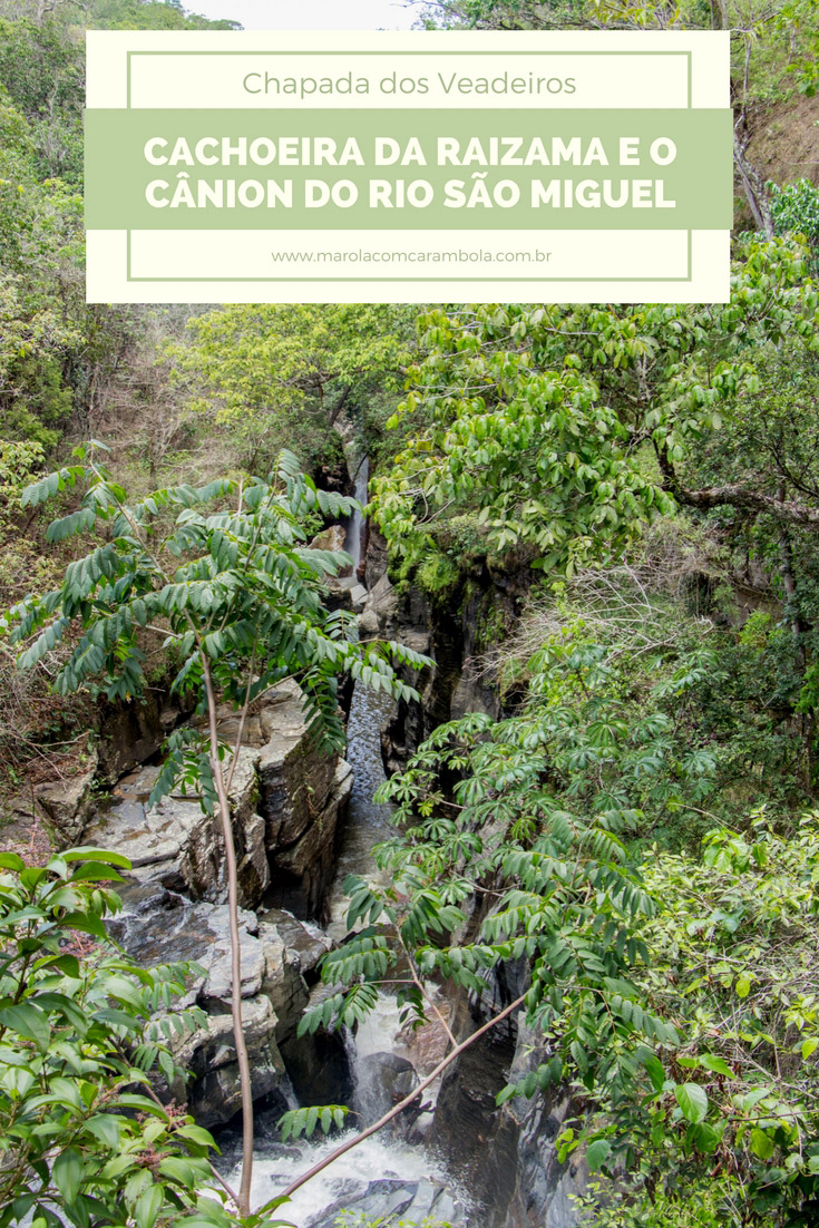 Cachoeira da Raizama – Um ótimo lugar na Chapada dos Veaderios, pertinho da Vila de São Jorge, perfeito relaxar em piscinas e hidromassagens naturais.