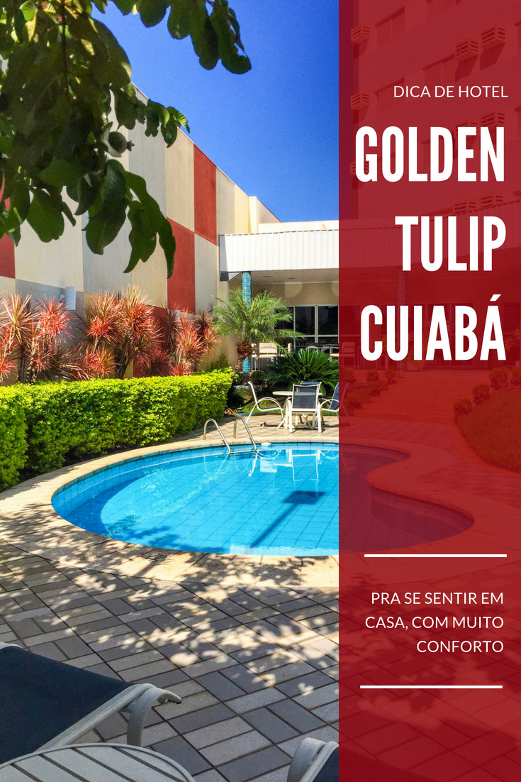 Dica de Hotel em Cuiabá - O Golden Tulip Cuiabá tem uma ótima localização, perto do centro histórico, do Aeroporto e diversos pontos turísticos da cidade.