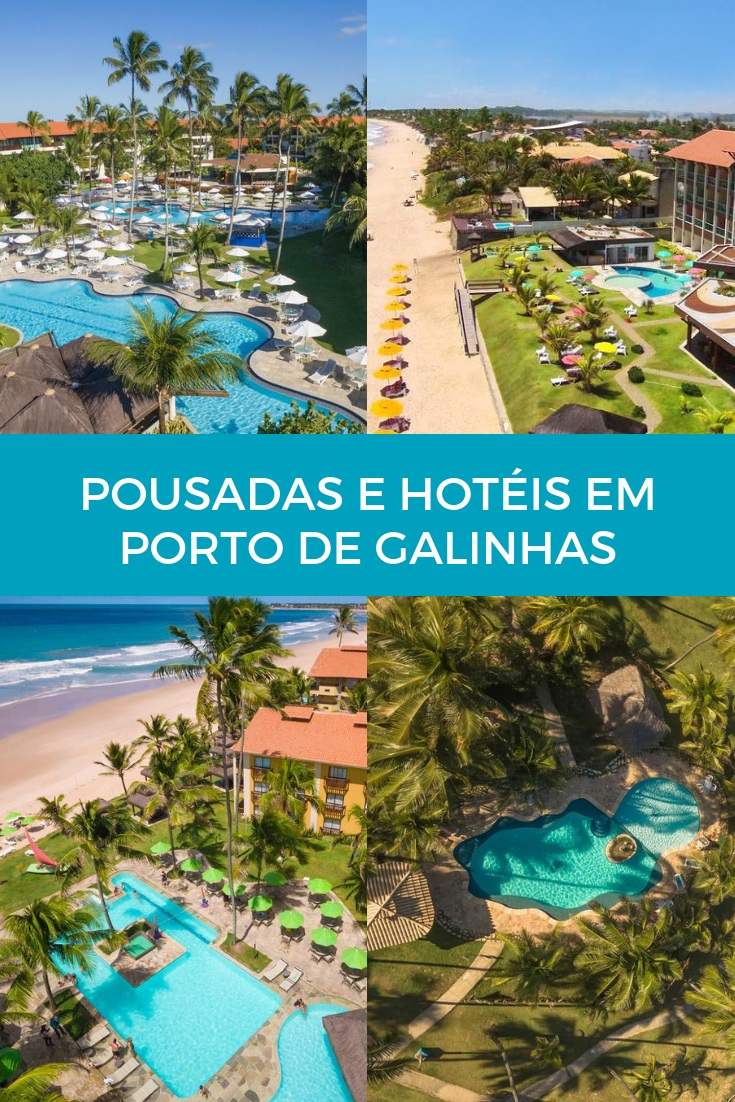 Pousadas e Hotéis em Porto de Galinhas para curtir o paraíso de Pernambuco