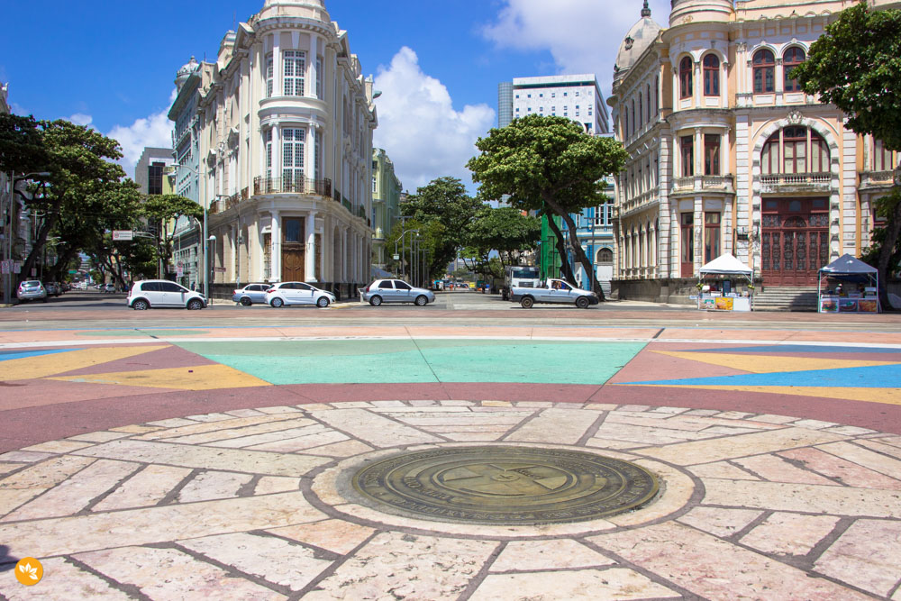 O que fazer em Recife - Praça do Marco Zero