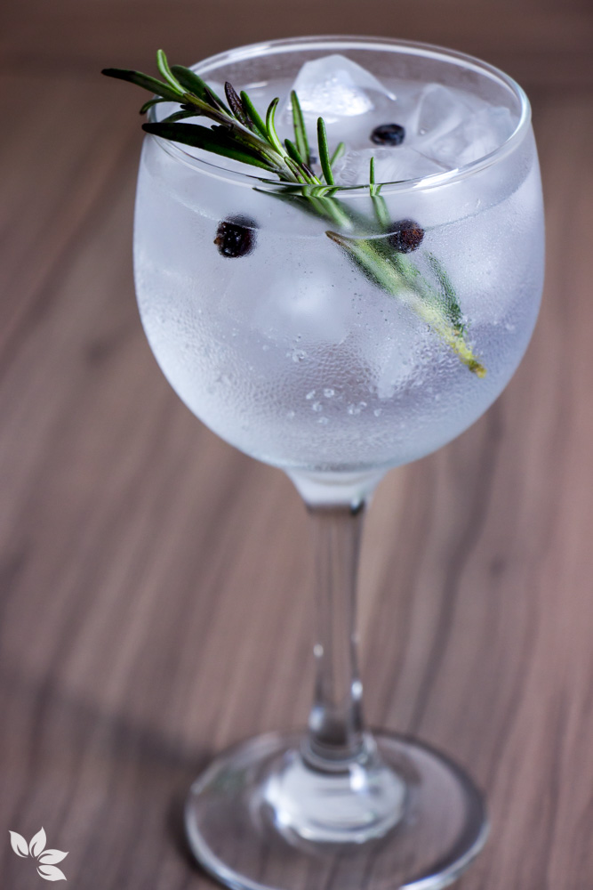 Receitas de Gin Tônica - Alecrim e Zimbro