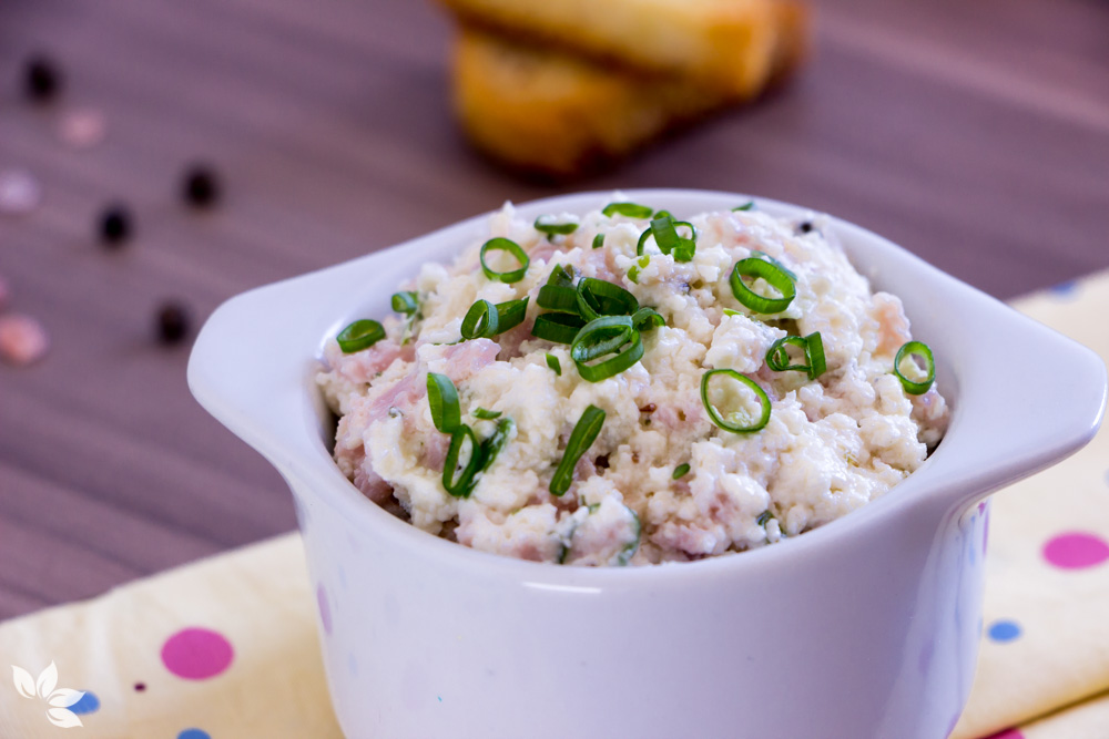 Receita de Patê de Presunto com Ricota