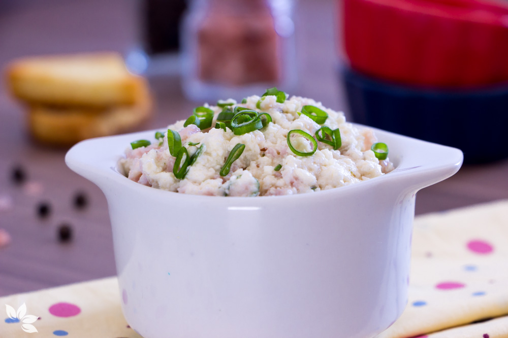 Receita de Patê de Presunto com Ricota