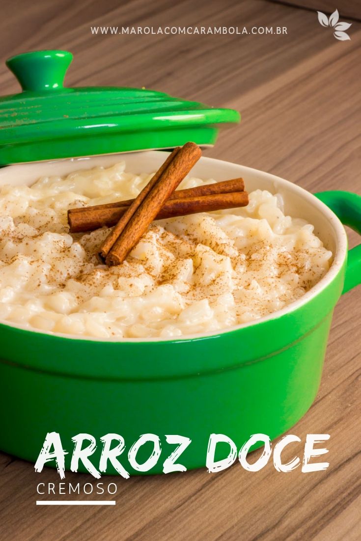 Receita de Arroz Doce Cremoso