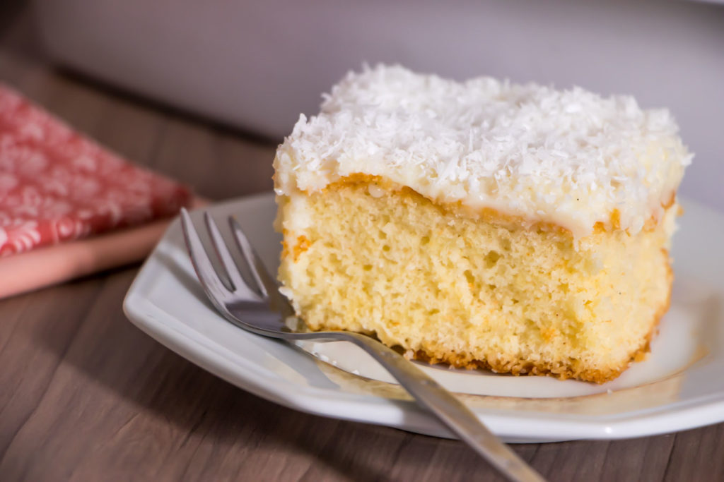 Receita de Bolo de Coco